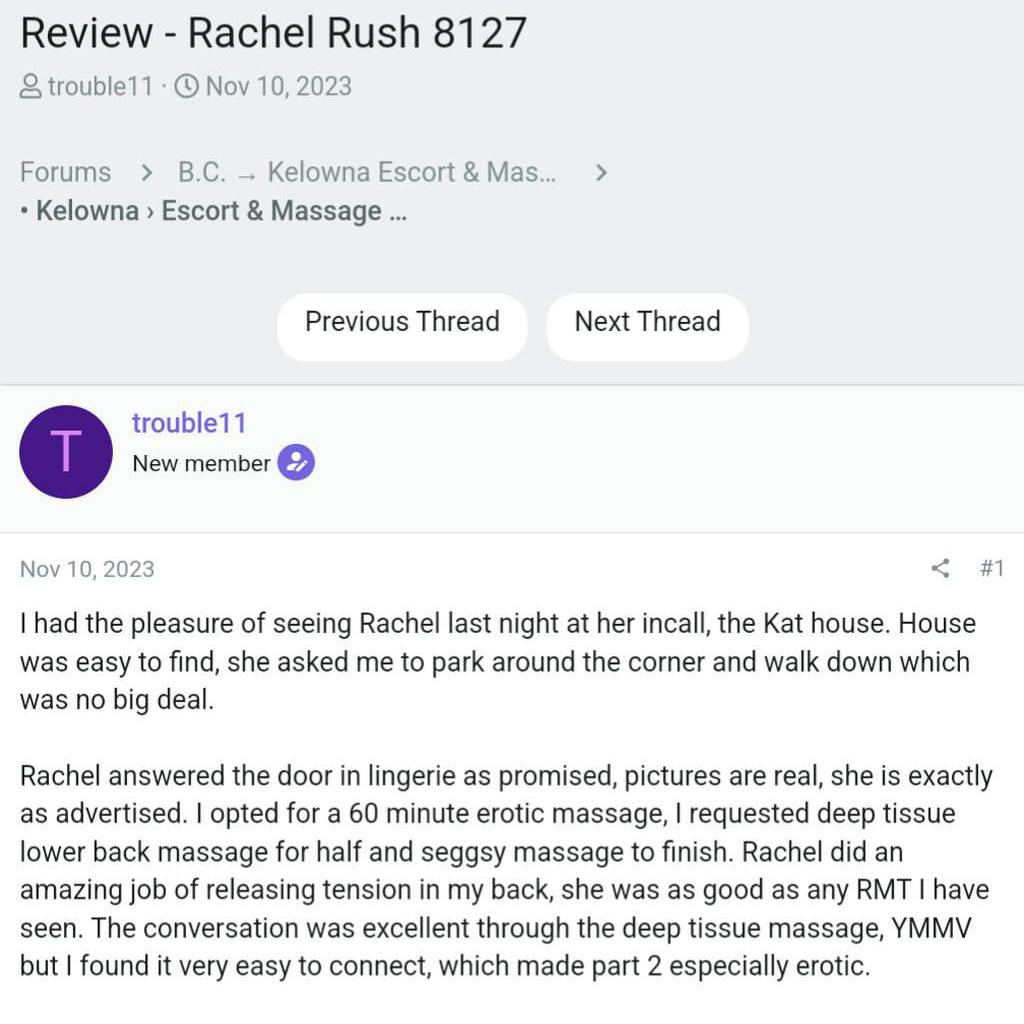 Rachell Rush is Female Escorts. | Kelowna | British Columbia | Canada | canadatopescorts.com 
