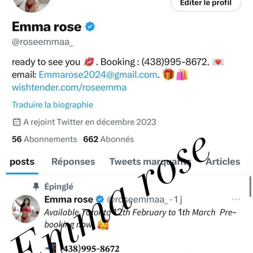 Emma rose is Female Escorts. | Vancouver | British Columbia | Canada | canadatopescorts.com 