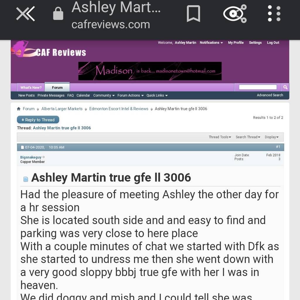 Ashley Martin is Female Escorts. | Edmonton | Alberta | Canada | canadatopescorts.com 