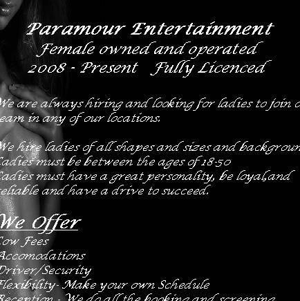 Paramour entertainment is Female Escorts. | Ft Mcmurray | Alberta | Canada | canadatopescorts.com 