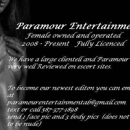Paramour entertainment is Female Escorts. | Ft Mcmurray | Alberta | Canada | canadatopescorts.com 