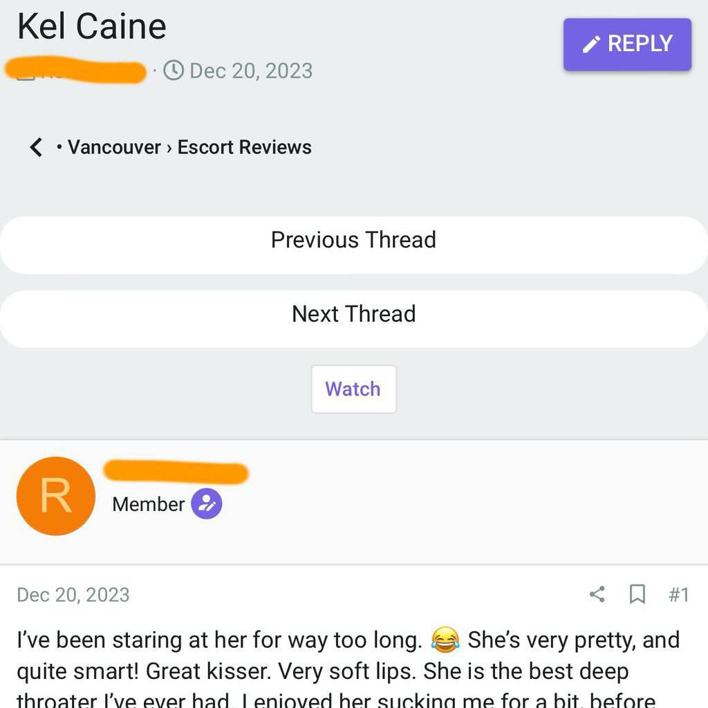 Kel Caine is Female Escorts. | Vancouver | British Columbia | Canada | canadatopescorts.com 