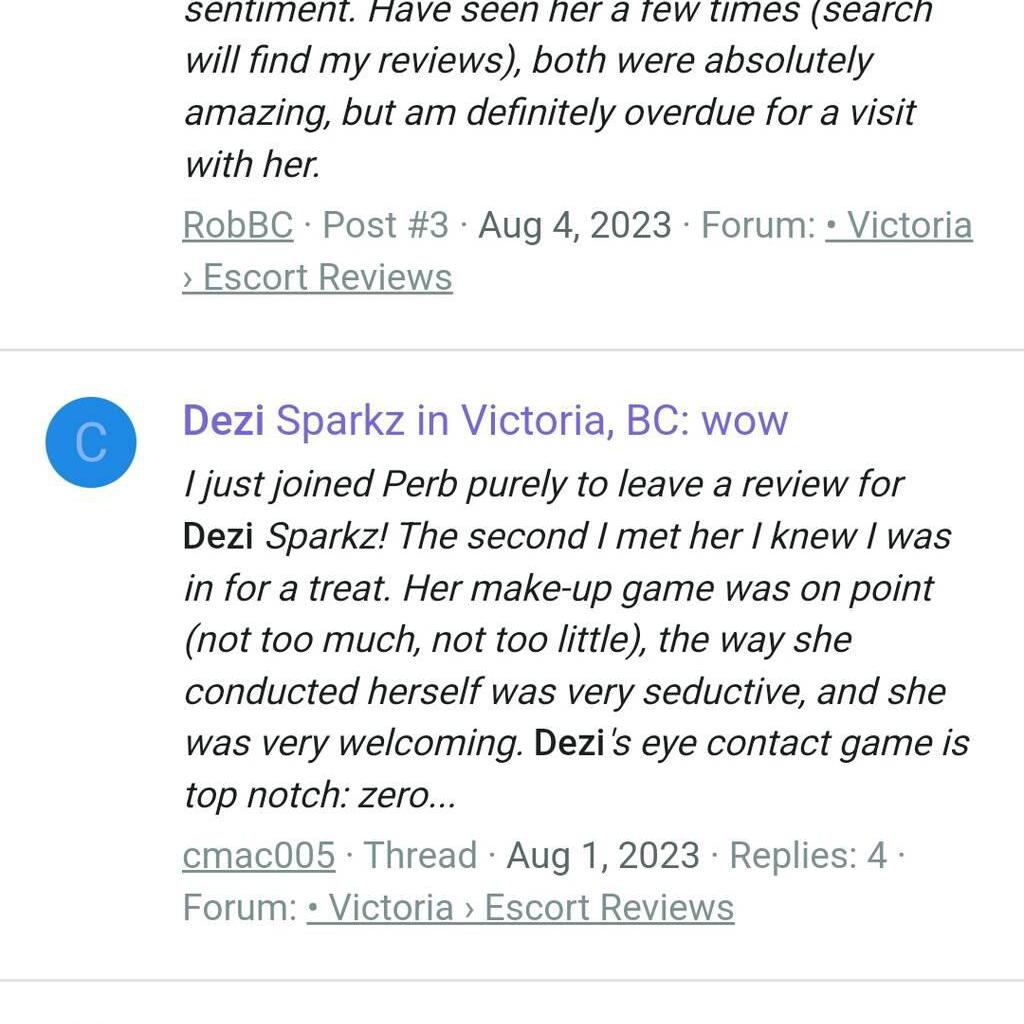 Dezi Sparkz is Female Escorts. | Cariboo | British Columbia | Canada | canadatopescorts.com 