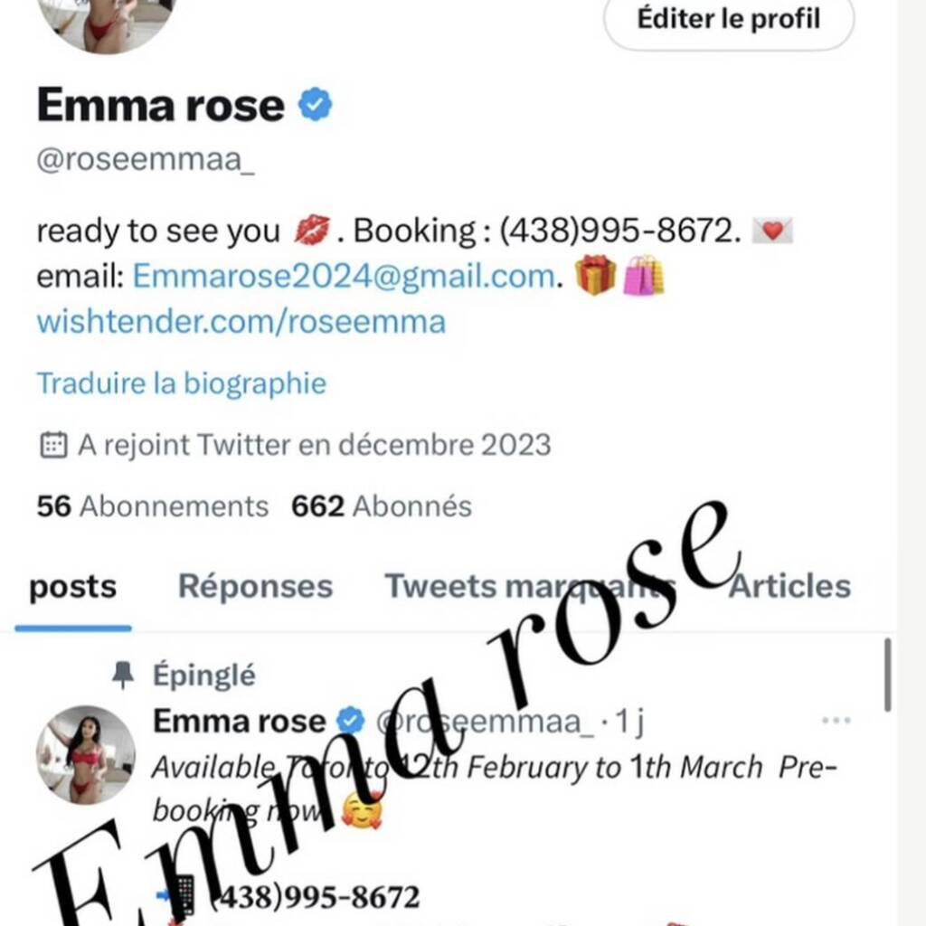 Emma rose is Female Escorts. | Calgary | Alberta | Canada | canadatopescorts.com 