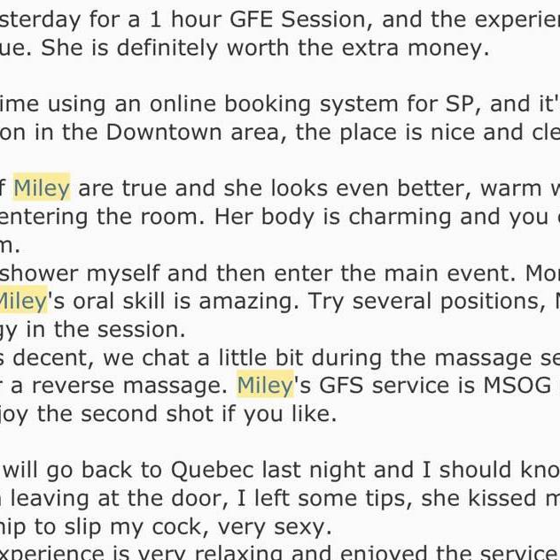 Miley is Female Escorts. | Calgary | Alberta | Canada | canadatopescorts.com 