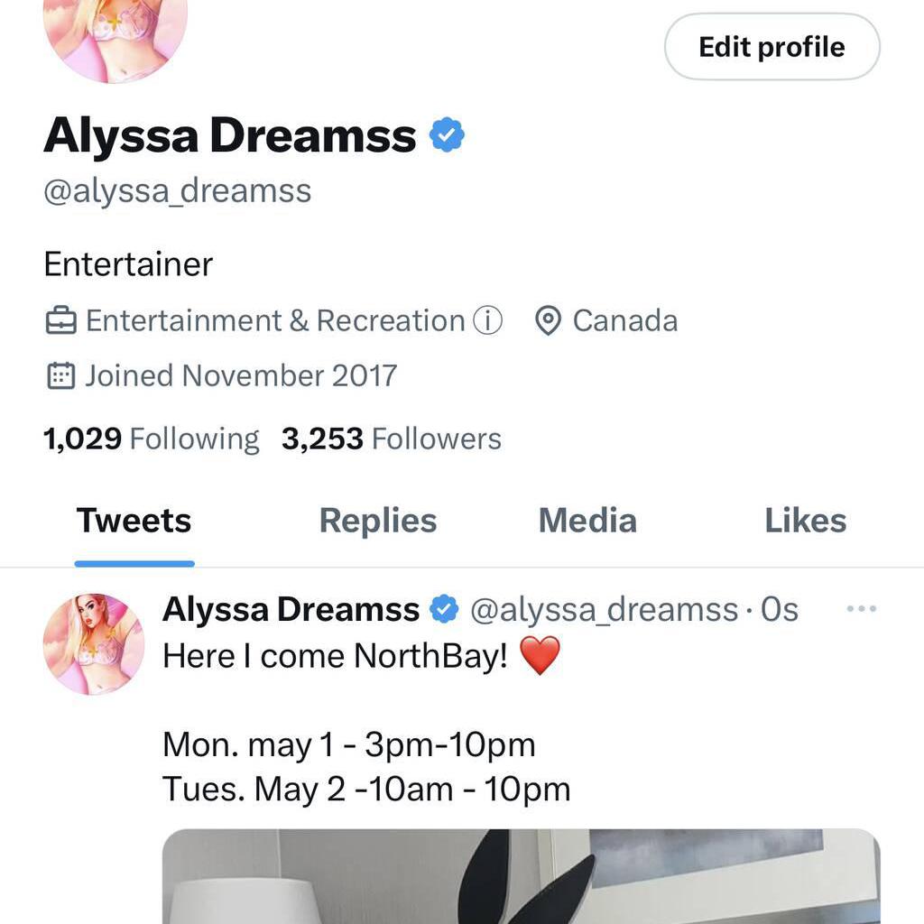 Alyssa dreams is Female Escorts. | Sudbury | Ontario | Canada | canadatopescorts.com 