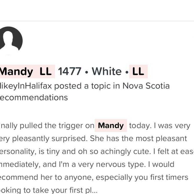 Mandy is Female Escorts. | St. John | New Brunswick | Canada | canadatopescorts.com 