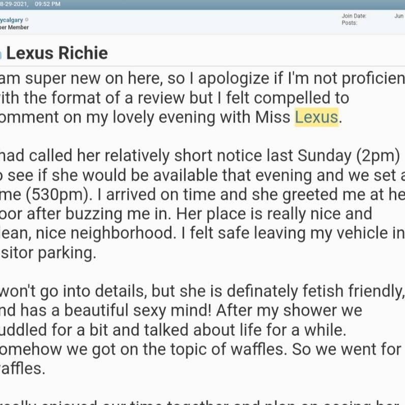 lexus Richie is Female Escorts. | Edmonton | Alberta | Canada | canadatopescorts.com 