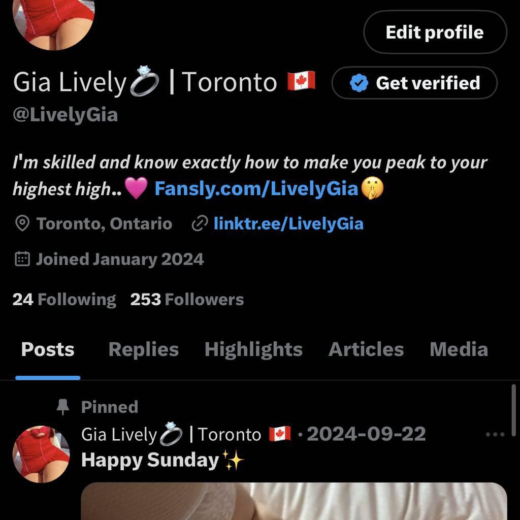 Gia Lively is Female Escorts. | Toronto | Ontario | Canada | canadatopescorts.com 