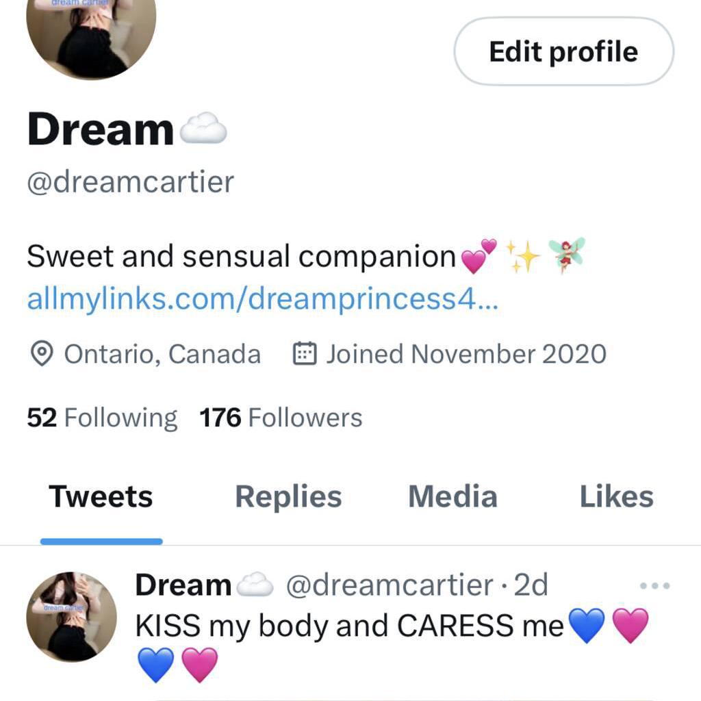 Dream Cartier is Female Escorts. | Kitchener | Ontario | Canada | canadatopescorts.com 