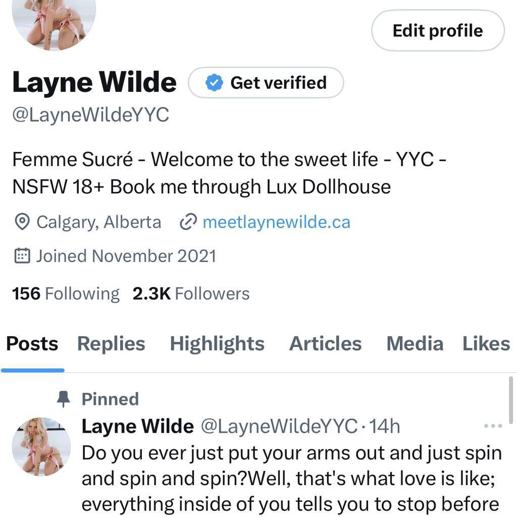 Layne Wilde is Female Escorts. | Calgary | Alberta | Canada | canadatopescorts.com 