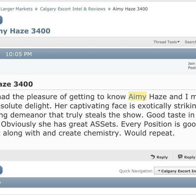 Aimy Haze is Female Escorts. | Barrie | Ontario | Canada | canadatopescorts.com 