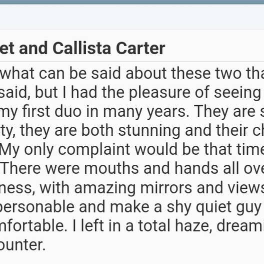 
                        CallistaCarter  KatKismet
                     is Female Escorts. | Skeena | British Columbia | Canada | canadatopescorts.com 