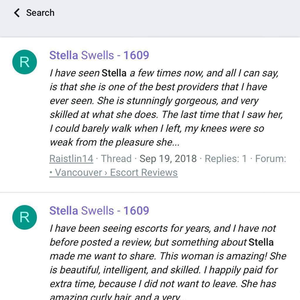 
                        $80 BBBJ STELLA Coquitlam
                     is Female Escorts. | Vancouver | British Columbia | Canada | canadatopescorts.com 