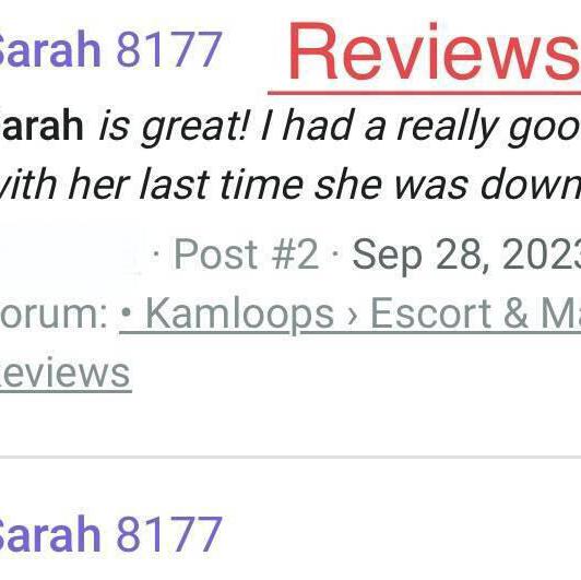 
                        Sarah
                     is Female Escorts. | Saguenay | Quebec | Canada | canadatopescorts.com 