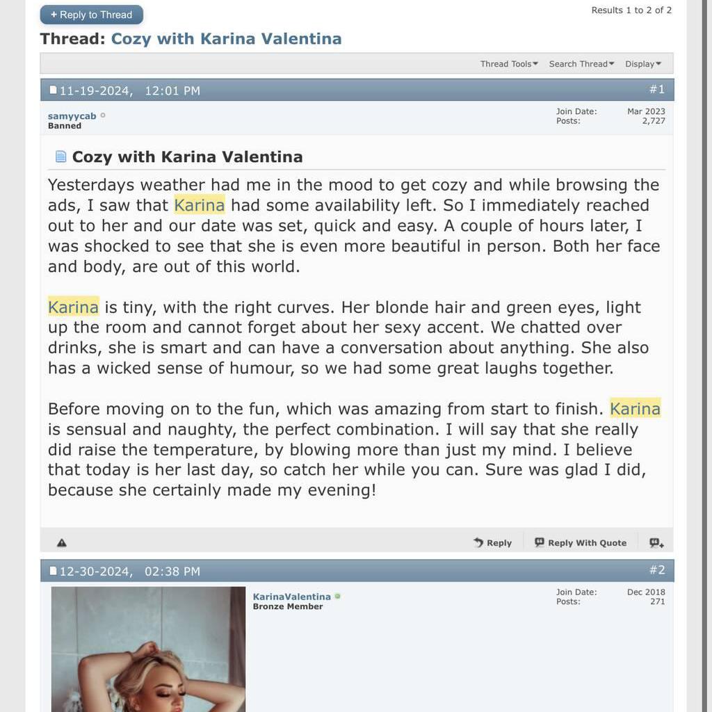 
                        Karina Valentina
                     is Female Escorts. | Toronto | Ontario | Canada | canadatopescorts.com 
