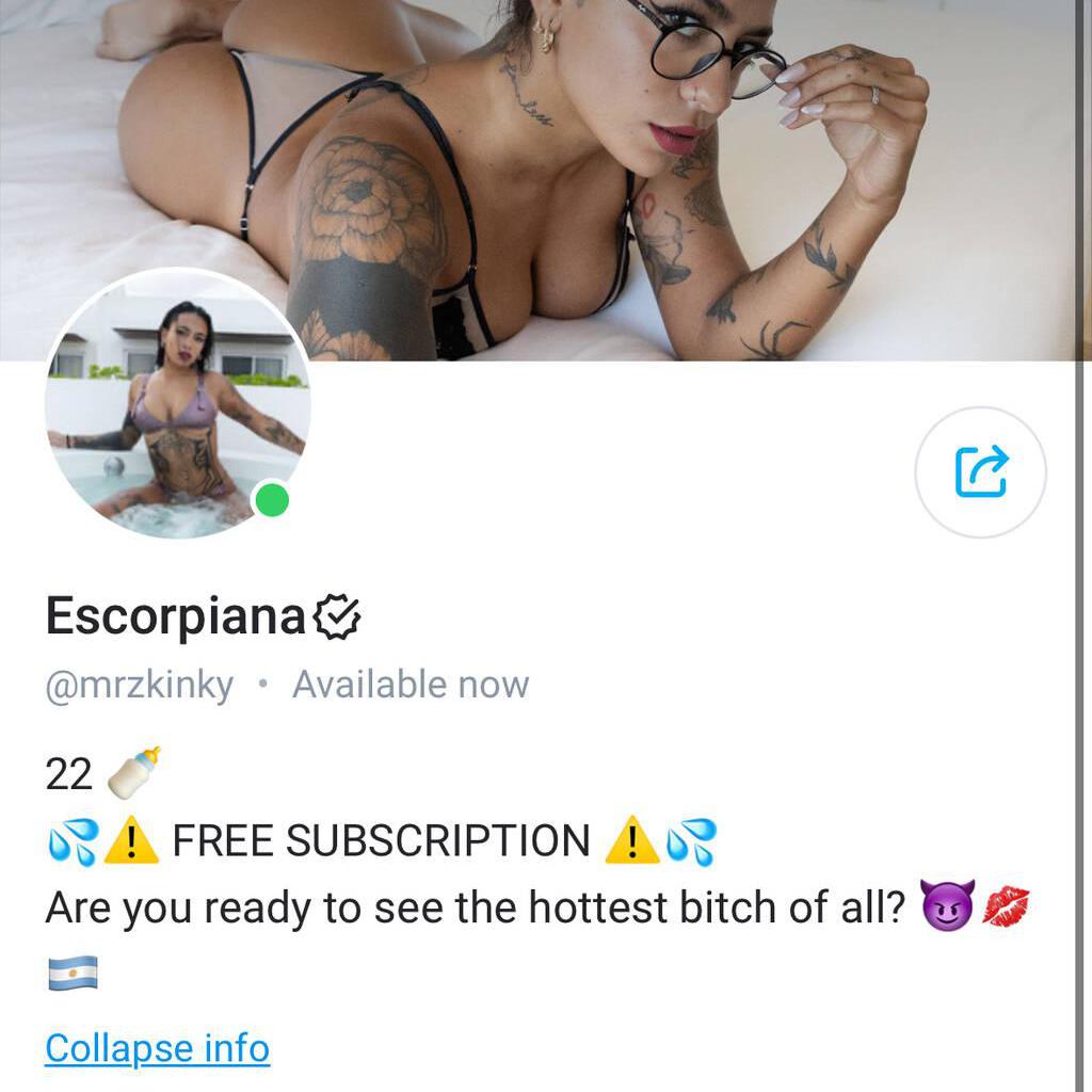 
                        Escorpiana
                     is Female Escorts. | Winnipeg | Manitoba | Canada | canadatopescorts.com 