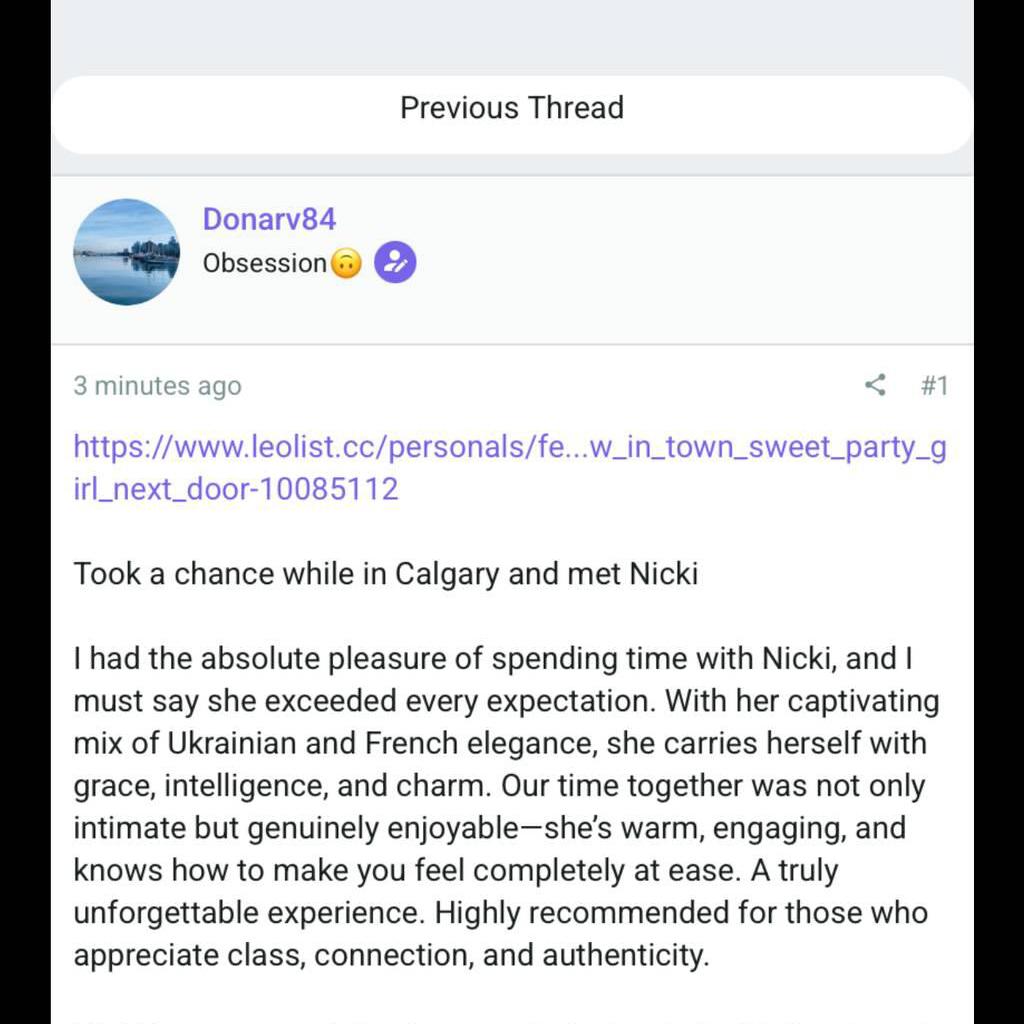 
                        Nicki
                     is Female Escorts. | Calgary | Alberta | Canada | canadatopescorts.com 