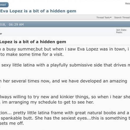 
                        Eva Lopez
                     is Female Escorts. | Prince Albert | Saskatchewan | Canada | canadatopescorts.com 