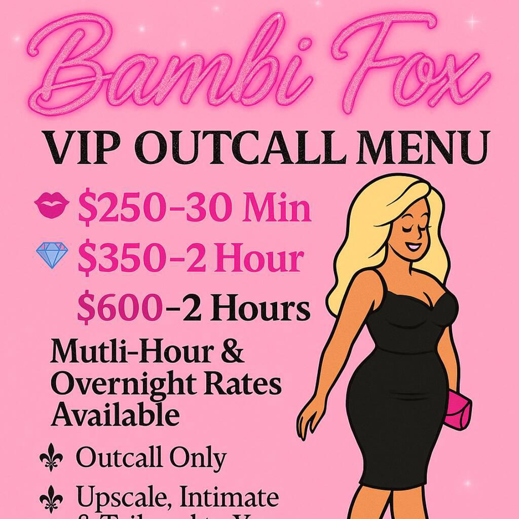 
                        Bambi Fox
                     is Female Escorts. | Barrie | Ontario | Canada | canadatopescorts.com 