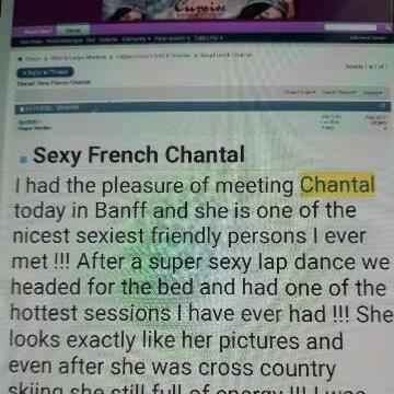 
                        Sexy French Chantal
                     is Female Escorts. | Medicine Hat | Alberta | Canada | canadatopescorts.com 