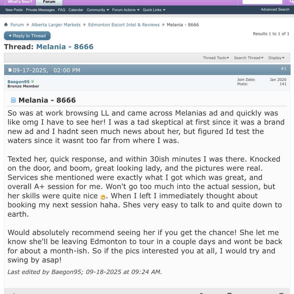 
                        Melania
                     is Female Escorts. | Edmonton | Alberta | Canada | canadatopescorts.com 