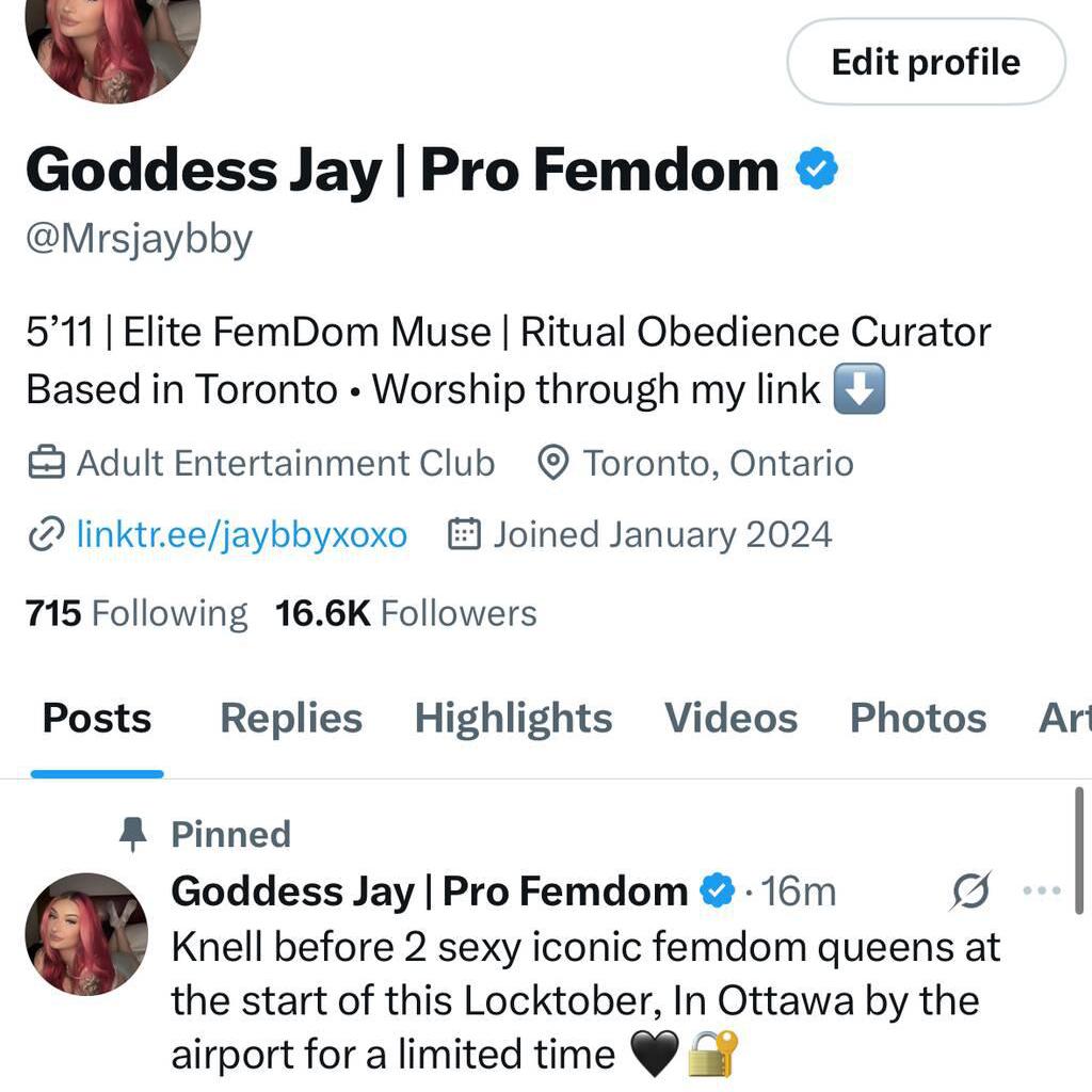 
                        Goddess Jay
                     is Female Escorts. | Niagara | Ontario | Canada | canadatopescorts.com 