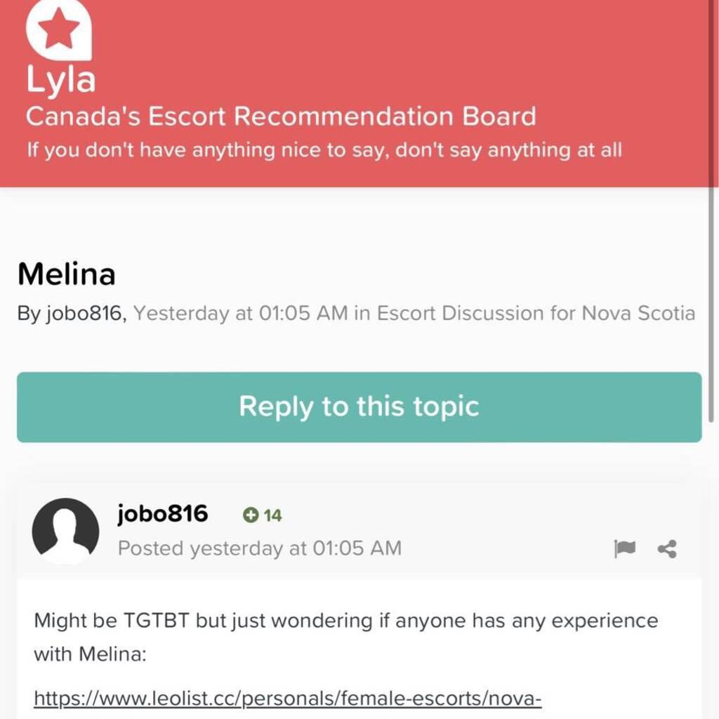 
                        Melina
                     is Female Escorts. | Brandon | Manitoba | Canada | canadatopescorts.com 