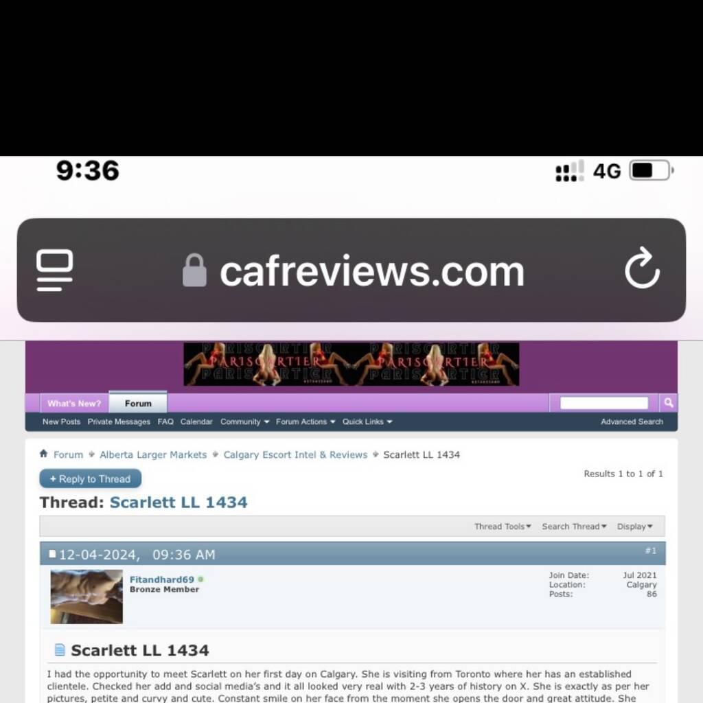 
                        Scarlett
                     is Female Escorts. | Kitchener | Ontario | Canada | canadatopescorts.com 