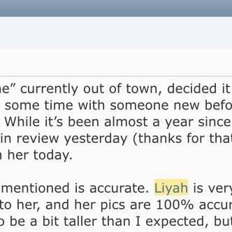 
                        Liyah
                     is Female Escorts. | Toronto | Ontario | Canada | canadatopescorts.com 