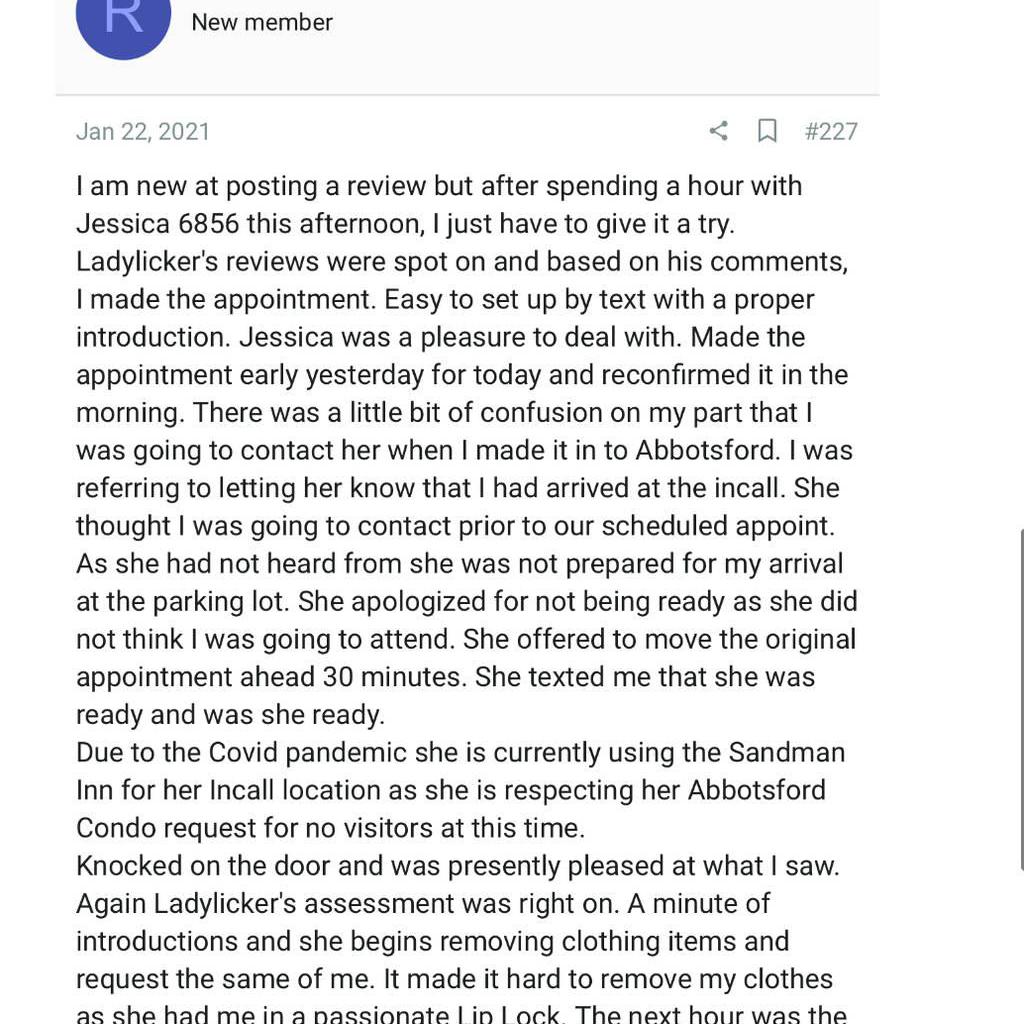 
                        Jessica 6856
                     is Female Escorts. | Vancouver | British Columbia | Canada | canadatopescorts.com 