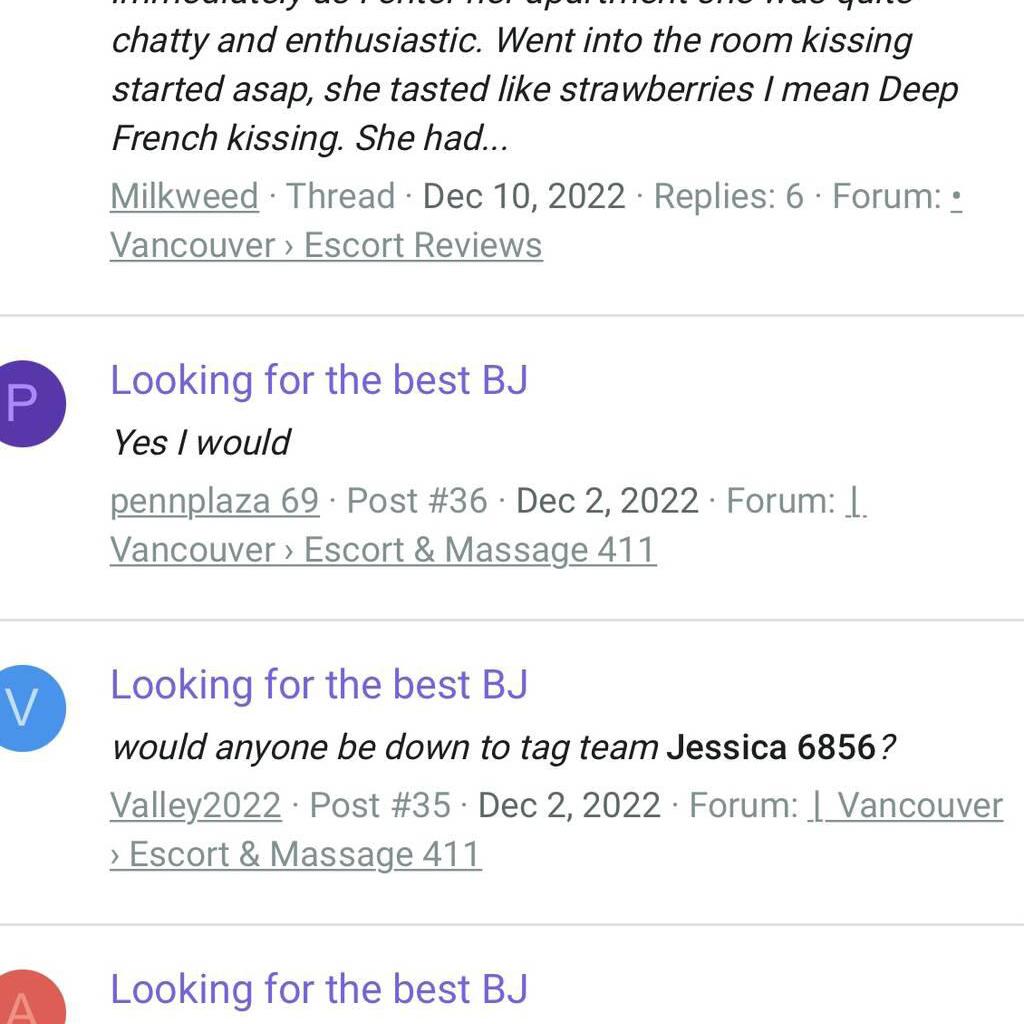 
                        Jessica 6856
                     is Female Escorts. | Vancouver | British Columbia | Canada | canadatopescorts.com 