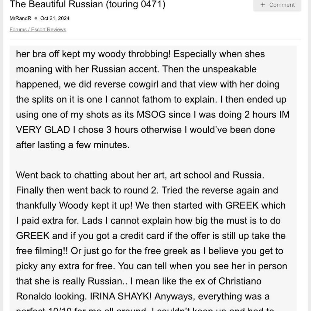 
                        Irina
                     is Female Escorts. | Fredericton | New Brunswick | Canada | canadatopescorts.com 