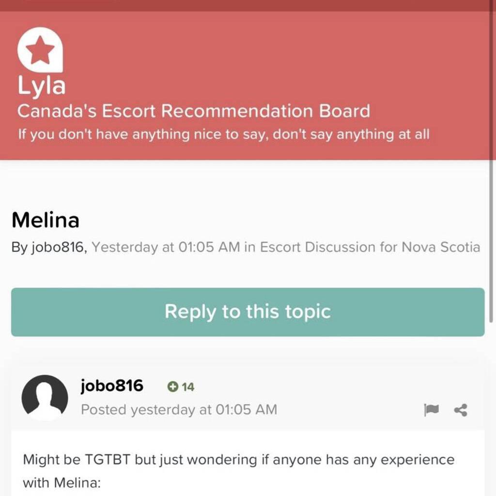 
                        Melina
                     is Female Escorts. | Abbotsford | British Columbia | Canada | canadatopescorts.com 