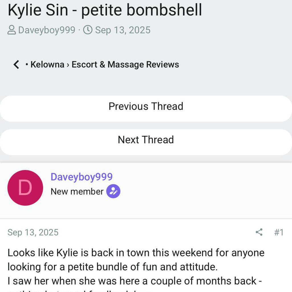 
                        Kylie Sin
                     is Female Escorts. | Winnipeg | Manitoba | Canada | canadatopescorts.com 