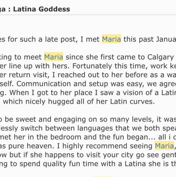 
                        Miss Maria Vega
                     is Female Escorts. | Kamloops | British Columbia | Canada | canadatopescorts.com 