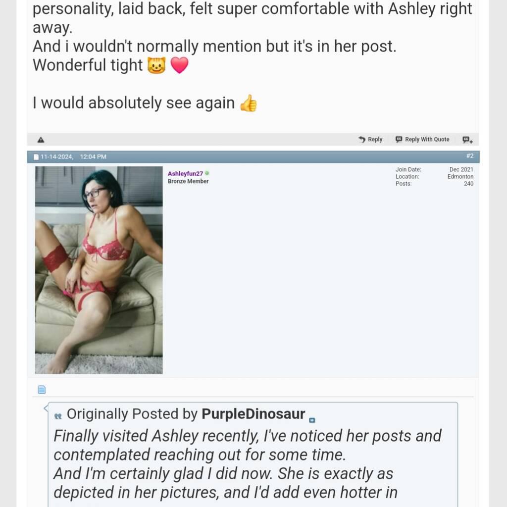 
                        Ashley
                     is Female Escorts. | Edmonton | Alberta | Canada | canadatopescorts.com 