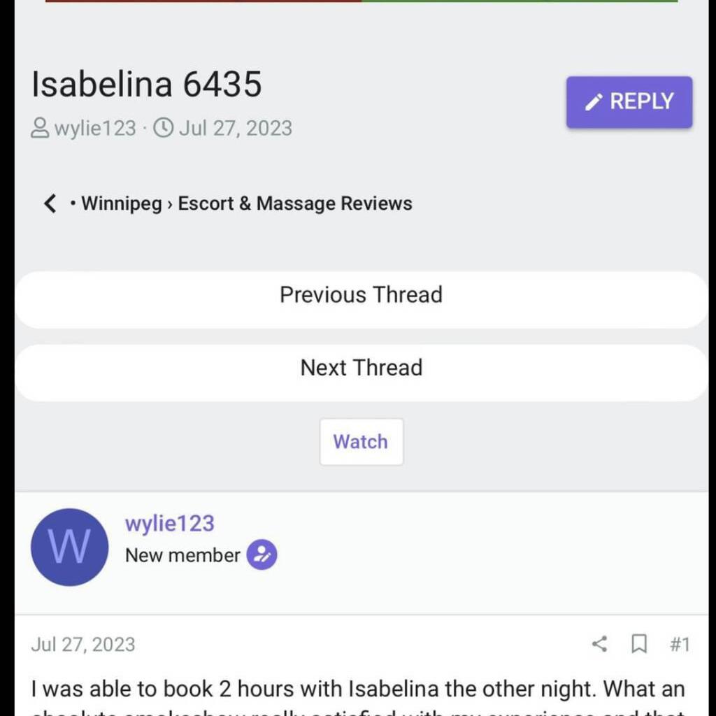 
                        Isabelina
                     is Female Escorts. | Niagara | Ontario | Canada | canadatopescorts.com 