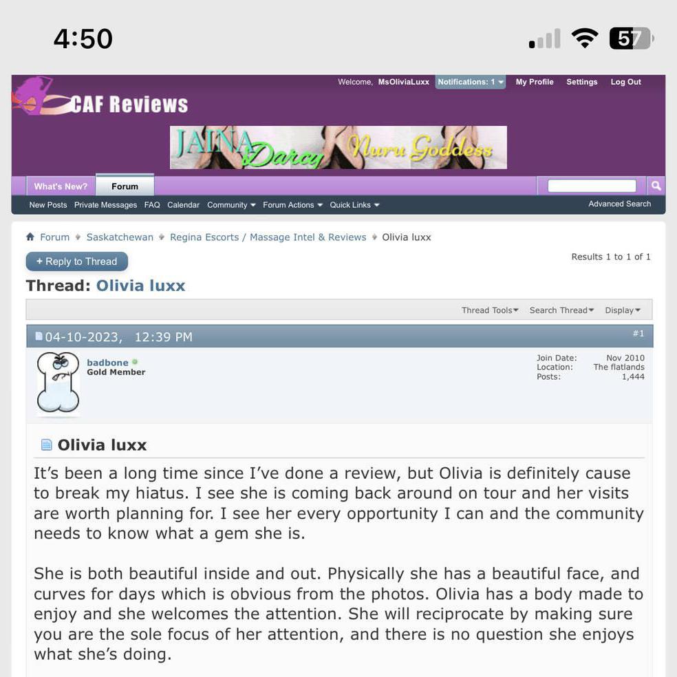 
                        Ms Olivia Luxx
                     is Female Escorts. | Calgary | Alberta | Canada | canadatopescorts.com 