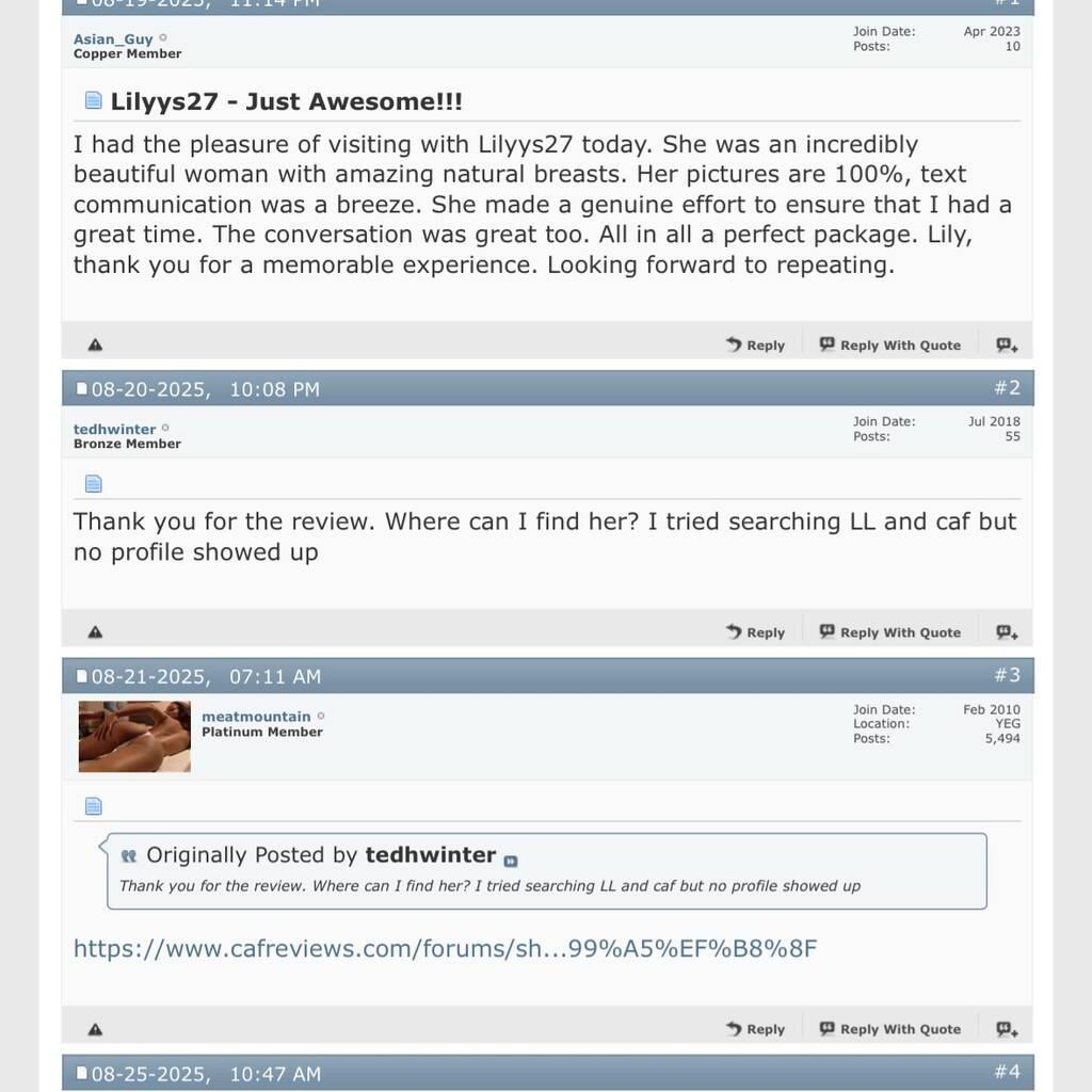 
                        Lilyy
                     is Female Escorts. | Ft Mcmurray | Alberta | Canada | canadatopescorts.com 