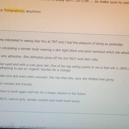 
                        STAR FOXX
                     is Female Escorts. | Barrie | Ontario | Canada | canadatopescorts.com 