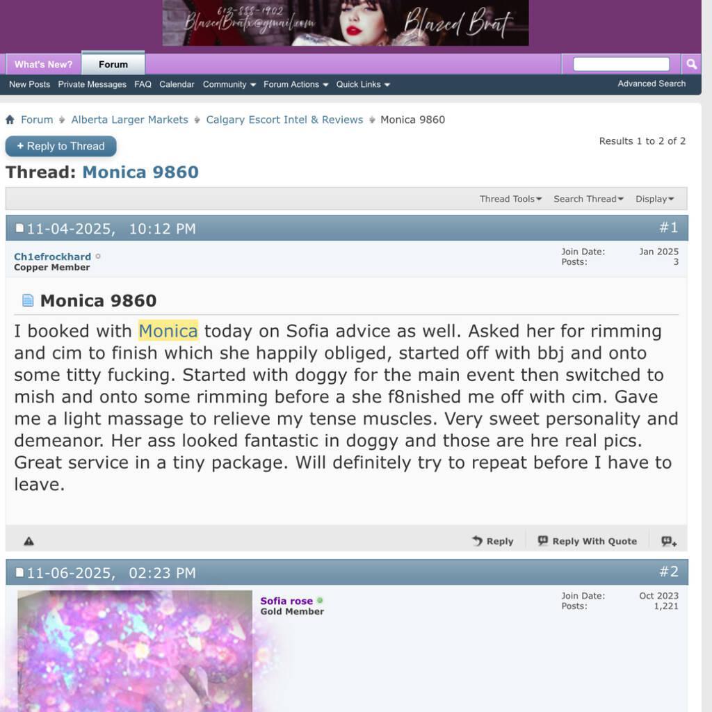 
                        Monica
                     is Female Escorts. | Grande Prairie | Alberta | Canada | canadatopescorts.com 