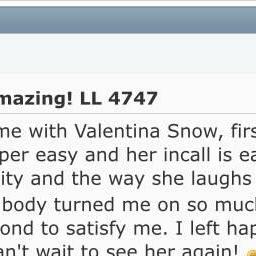 
                        Twitter Valentinasnowxo
                     is Female Escorts. | Edmonton | Alberta | Canada | canadatopescorts.com 