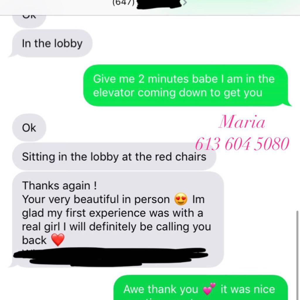 
                        Maria 613.604.5080
                     is Female Escorts. | Niagara | Ontario | Canada | canadatopescorts.com 