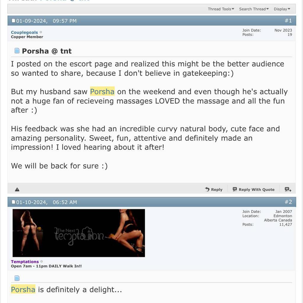 
                        Twitter Porshaabankss
                     is Female Escorts. | Edmonton | Alberta | Canada | canadatopescorts.com 