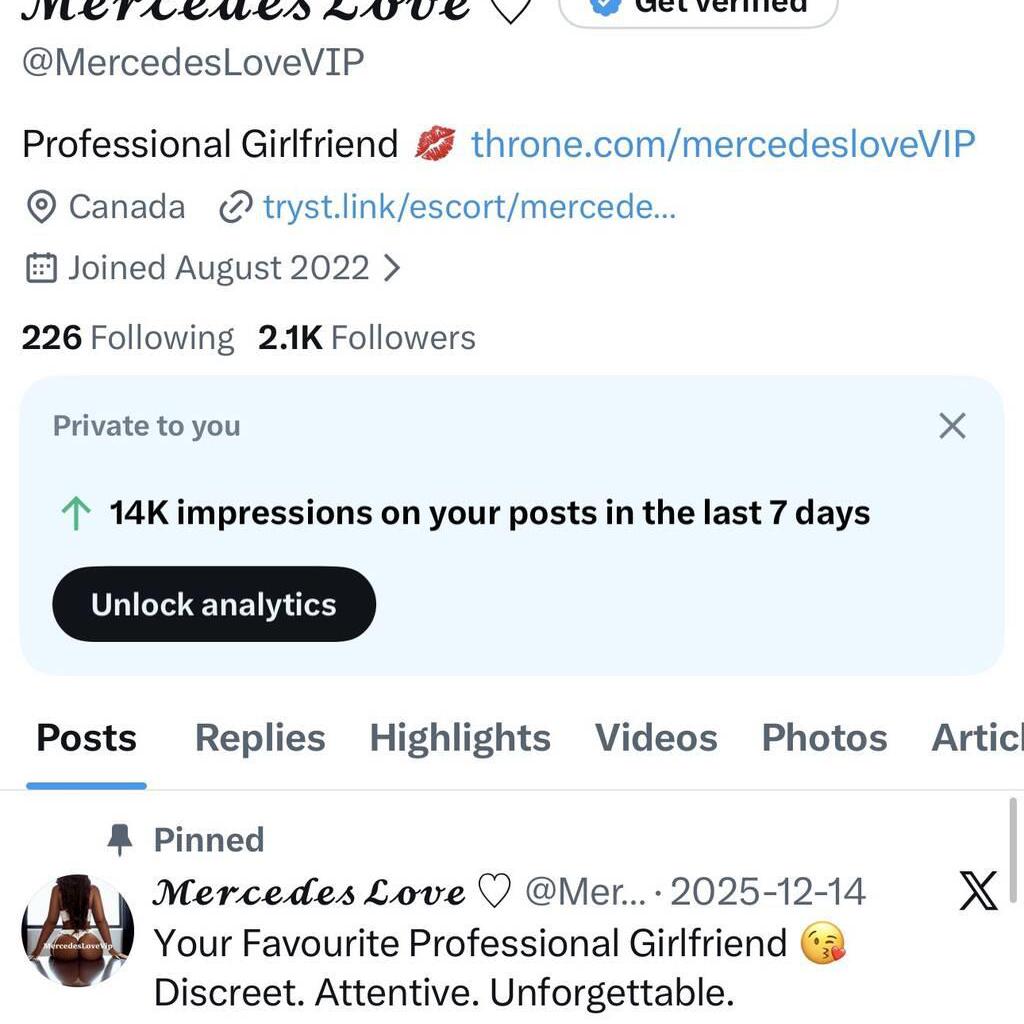 
                        Mercedes THE MOST WANTED
                     is Female Escorts. | Guelph | Ontario | Canada | canadatopescorts.com 