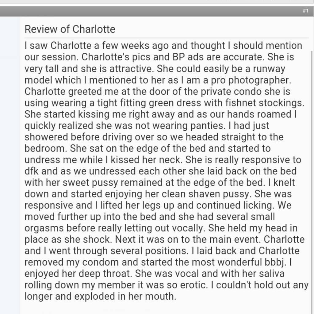 
                        Charlotte
                     is Female Escorts. | Toronto | Ontario | Canada | canadatopescorts.com 