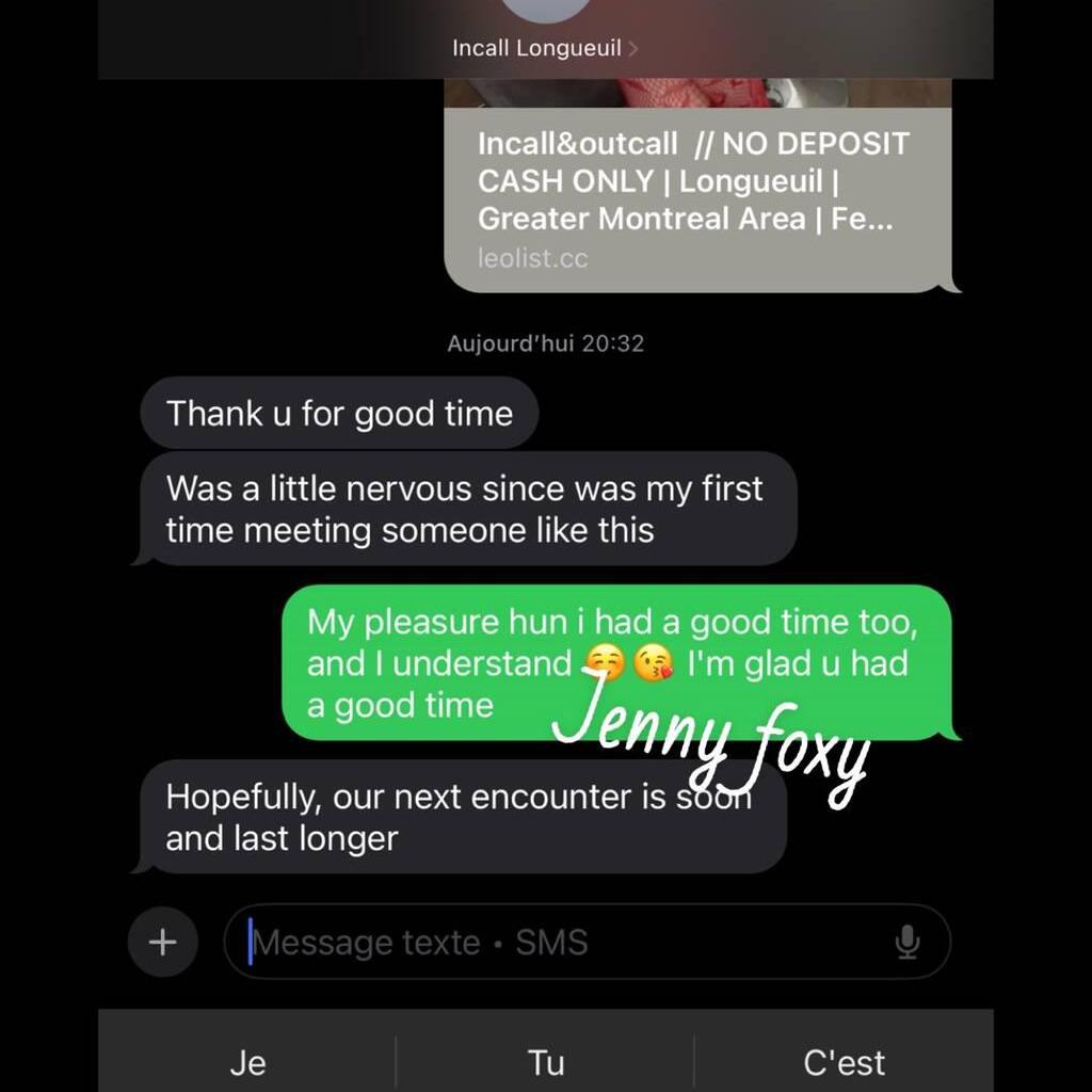 
                        Jenny Foxy
                     is Female Escorts. | Montreal | Quebec | Canada | canadatopescorts.com 