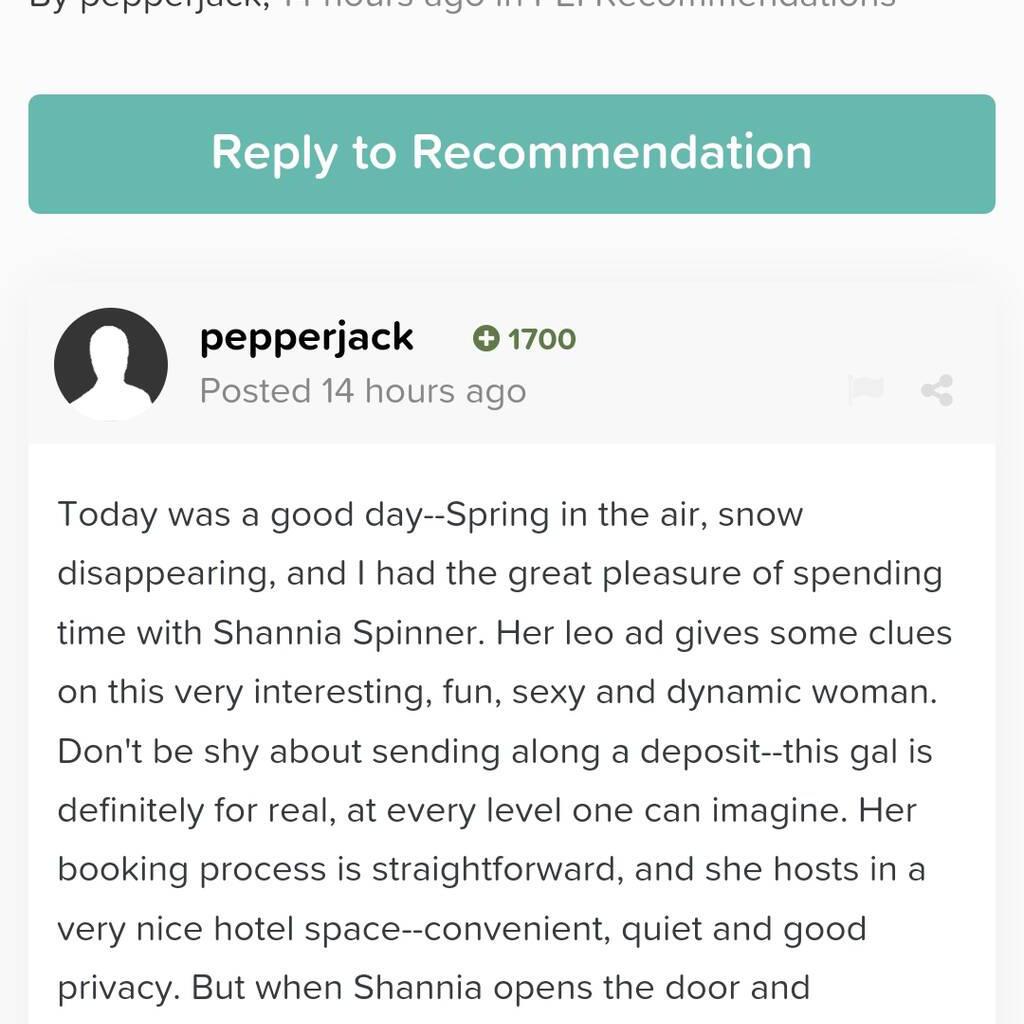 
                        ShanniaSpinner
                     is Female Escorts. | Edmonton | Alberta | Canada | canadatopescorts.com 