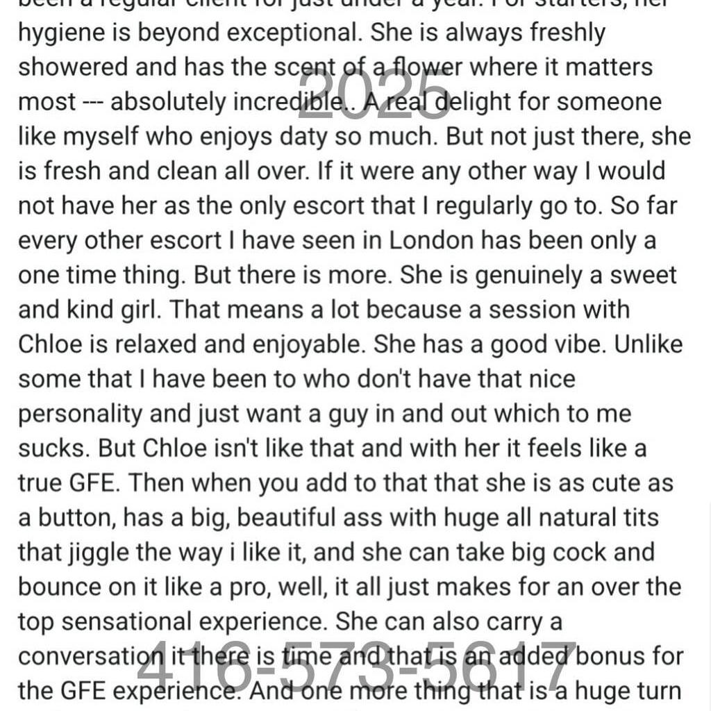 
                        Chloe lux Prebooking now
                     is Female Escorts. | Sarnia | Ontario | Canada | canadatopescorts.com 